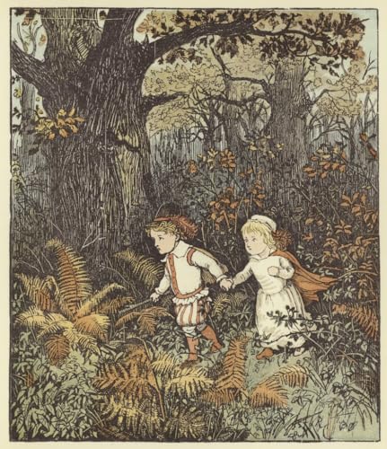 Art Tableau les Babes in the Wood Image sur Toile pour Grand Salon Chic