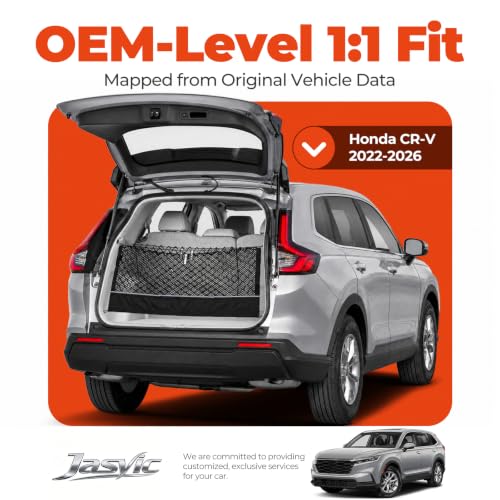 Image of 3-Layer Cargo Net for Honda CR-V 2017-2026, Zoned Storage Trunk Net