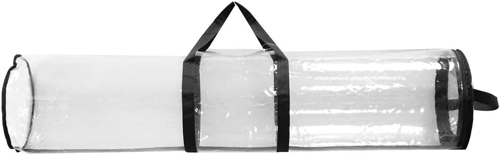 PVC Storage Bag, Christmas Wrapping Paper Storage Bag, 24 Rolls PVC Organizer