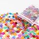 Sukh 500stüCk Transparente Bingo Chips - Spielchips for Hipster Bingo Spiel Pokerchips Wertmarken Chips Spielsteine Einkaufswagenchip Plastik ZäHlchips Mathe-ZäHler-Token FüR Den Unterricht ZäHlchips