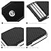 HEYOMOTOR Brake Pedal Pad Cover for Harley Touring, Road King, Street Glide (1980-2023), Softail FL Slim, Heritage, Fatboy (1986-2017), Dyna FLD (2012-2016)