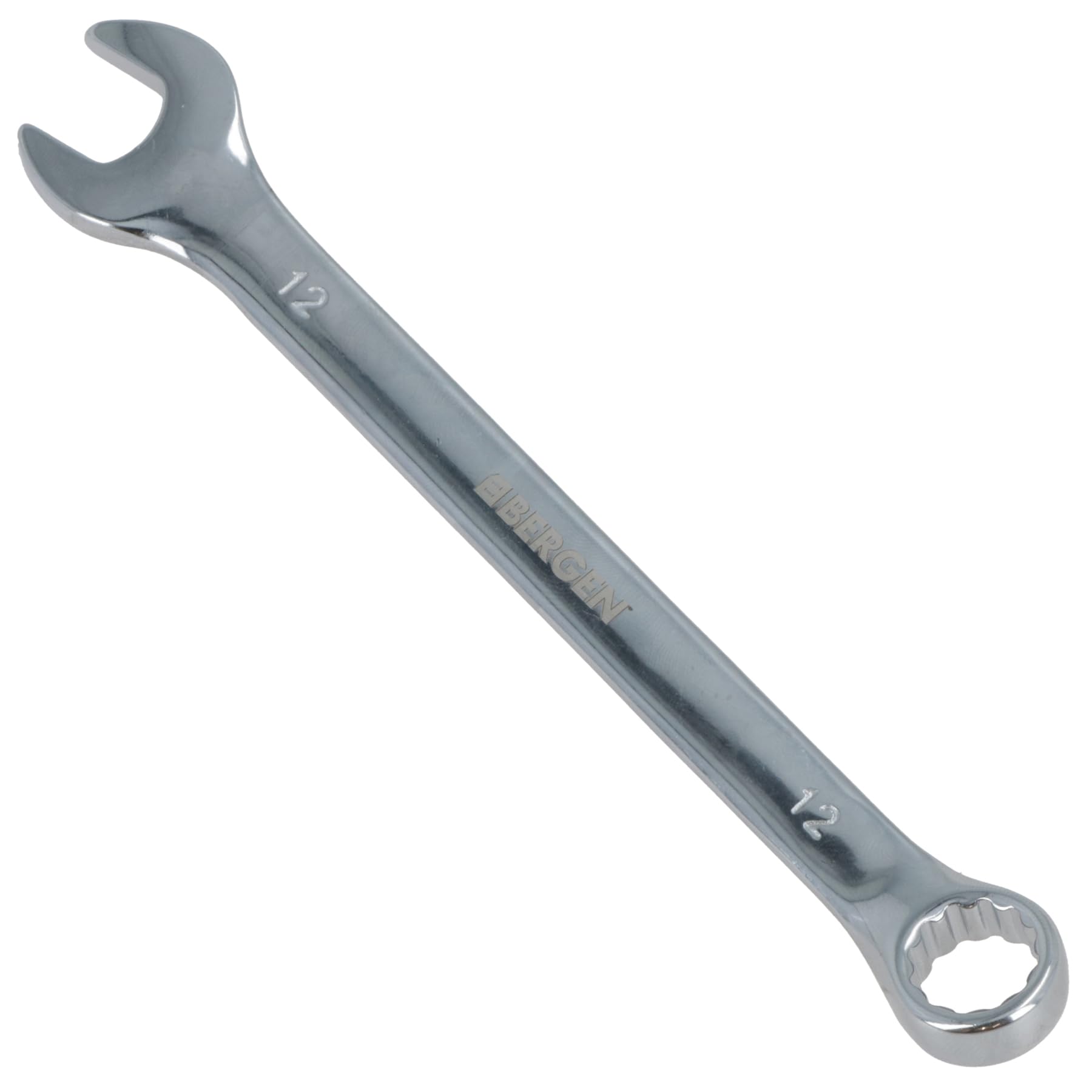 B&Q -  12mm Metric Combination Combo Spanner Wrench Ring Open Ended Bergen