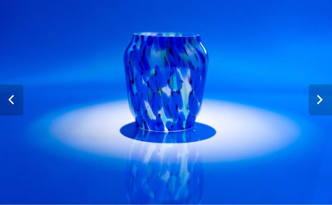 DIRECTION ランタングローブ 津軽びいどろ 深海 ミニ型 DIRECTION ランタングローブ 津軽びいどろ 深海 ミニ型 DIRECTION