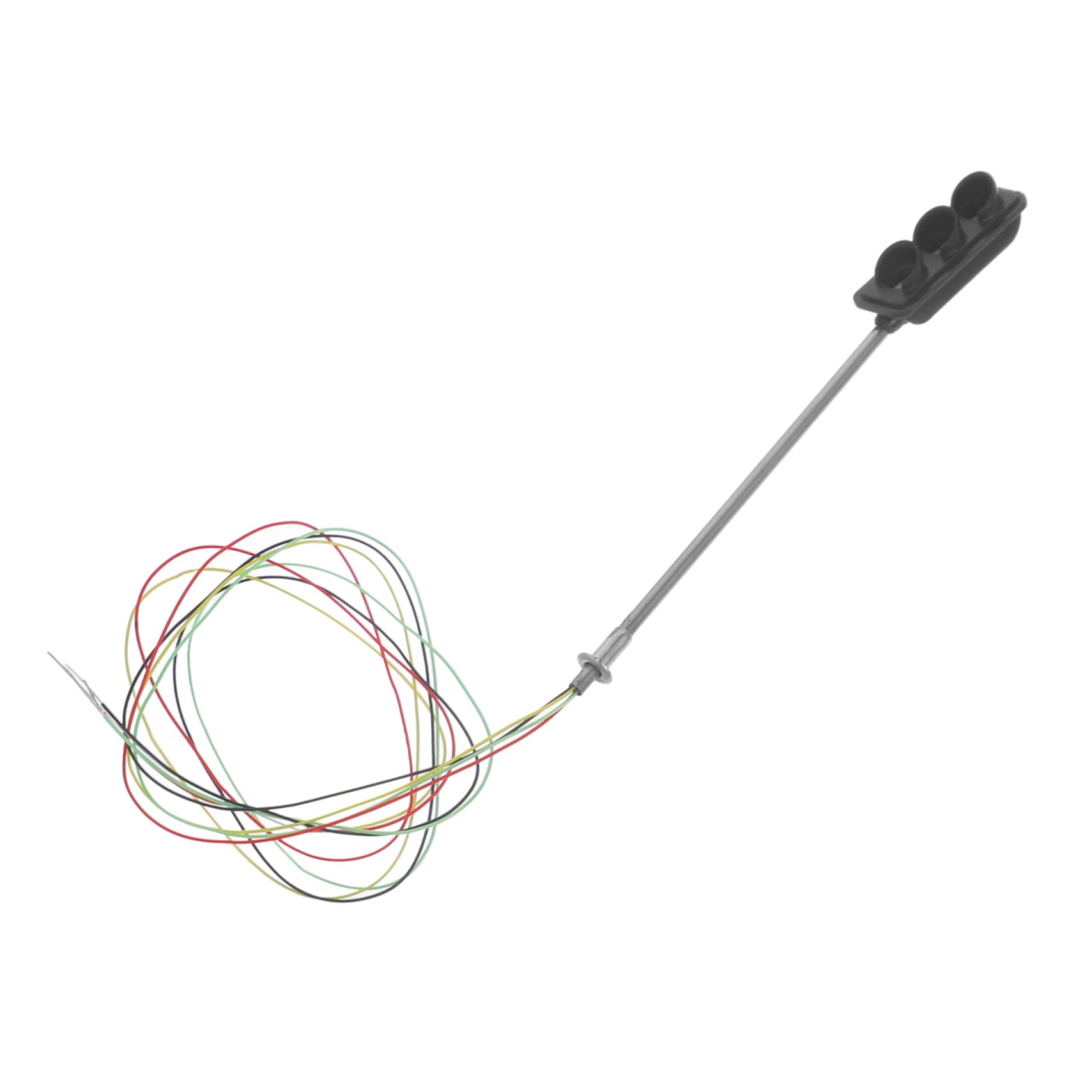 BRIGHTFUFU Mini Railroad Traffic Light Model Led Train Signal Light Toy for Model Railroad Scene Decor