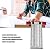 Enhanced Woodworking T - Ruler - Precision Marking T-Square, Stainless Steel Scribing Tool for Measuring, Scribing, Setting Up Bits Height, Woodworking & Crafting Marking Tools (12inches)