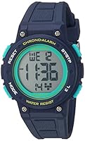 Armitron Sport Women's 45/7086NVY Digital Chronograph Navy Blue Resin Strap Watch