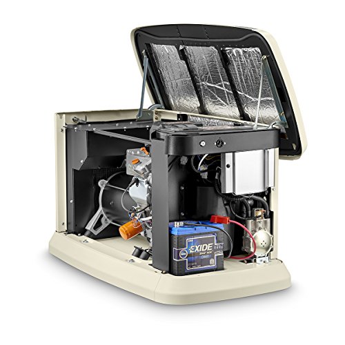 Generac 7043 Home Standby Generator 22Kw/19.5Kw Air Cooled With Whole House 200 Amp Transfer Switch, Aluminum #TOP2