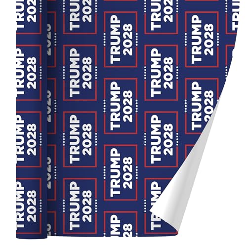 GRAPHICS & MORE Trump 2028 Gift Wrap Wrapping Paper Rolls