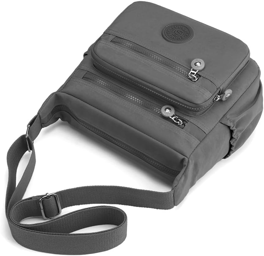 Crossbody Purses for Women Lightweight Shoulder Handbags Waterproof Nylon Travel Bag Ladies Pocketbooks - Image 3