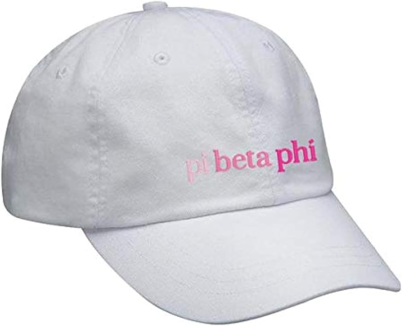 Go Greek Chic Baseball Cap - Pink Gradient