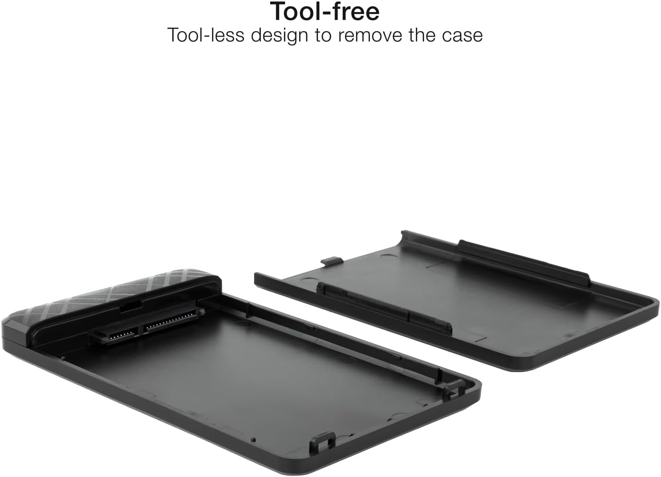 TOOQ TQE-2500B - External Enclosure for 2.5" HDD/SSD Disks, Black