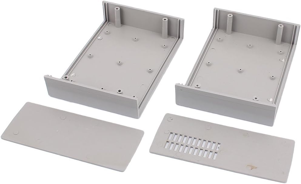 Aexit 164mm x Electrical Boxes, Conduit & Fittings 120mm x 75mm Waterproof Plastic Enclosure Case Electrical Boxes Junction Box