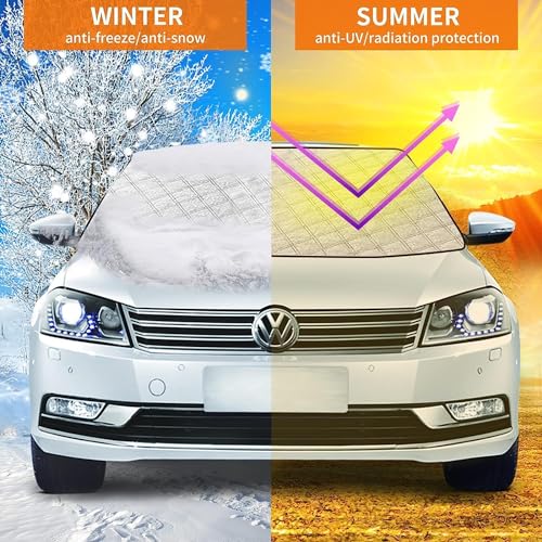 Couverture pare-brise voiture pour Cadillac CTS hiver comme été - 6