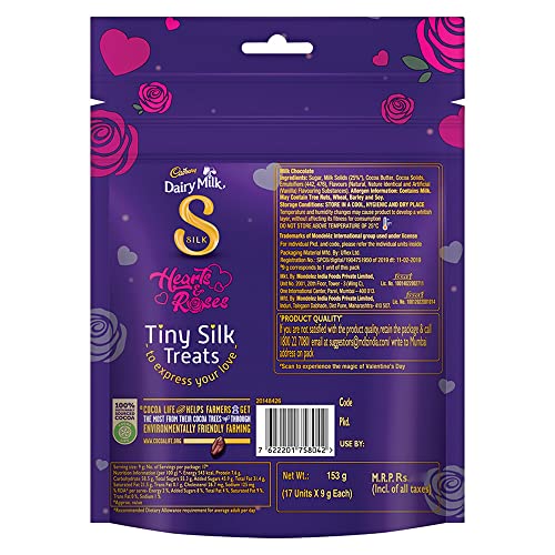 Image of Cadbury Dairy Milk Silk Home Treats, 153 gram