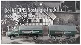 veltins bier test H0 - 1:87 Veltins Nr. - Nostalgie Truck - Man Diesel - Hängerzug Oldie