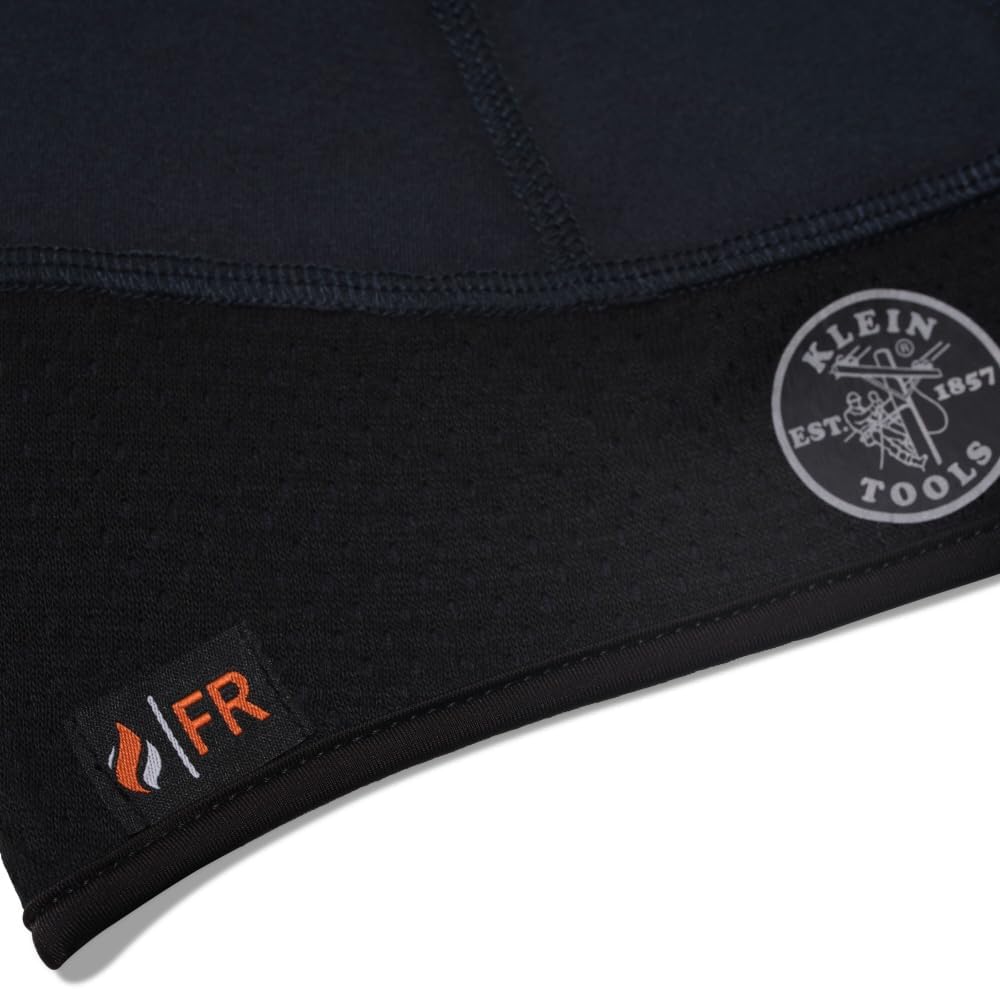 Klein Tools FRSKLC7 Flame-Resistant Helmet Liner, Arc Flash Protection, Hard Hat Compatible, Construction Skull Cap, Cold Weather Liner, Hard Hat Accessories - Image 3