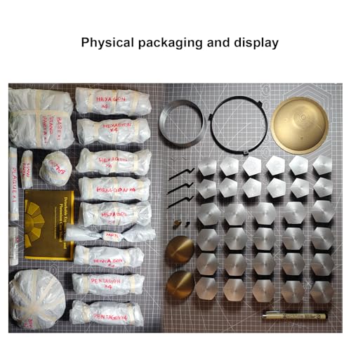 Image of 3D-Printed Atomic Implosion Mechanism: Oppenheimer Plutonium Sphere Kit for Physics Education