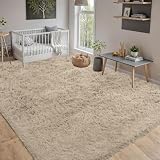 CHENMIAO Alfombras Salón 100 x 220 cm Modernas Super Suaves Alfombra Antideslizante Antideslizante para Salón Dormitorio Baño Sofá Silla Cojín, Beige