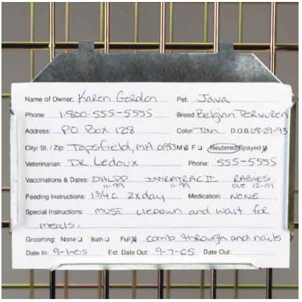 Proselect Metal Id Card Holders, 4x6 Inch (3 Pack)