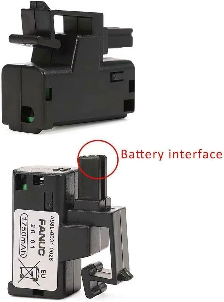 Miniatura 7 de XIAOXX - Paquete de 6 baterías PLC de 1750 mAh A98L-0031-0026 de 3 V para FANUC A02B-0309-K102A98L-0031-0026 CNC controlador de máquina 3P estilo