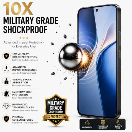Image of ArmourPro 3D Borderless Tempered Glass for Vivo T5 Pro, HD Clear Curved Edge to Edge Screen Protector, 9H Hardness, Oleophobic Coating, Case Friendly | Pack of 1