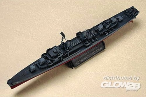 Uss The Sullivans Dd537 Destroyer 1/700 Trumpeter #TOP5