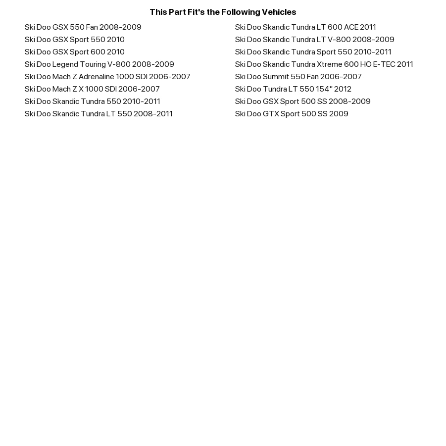 SPI Ripper Four75 Carbides - 7/16in Carbon Steel Snowmobile