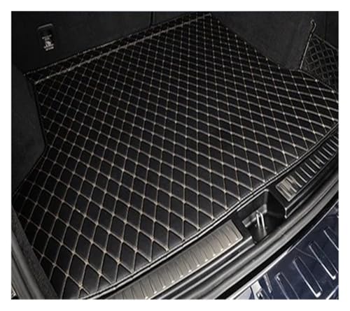 Tapis de coffre pour Nissan X-Trail T31 5 places de 2007 à 2016 sur mesure noir et rouge