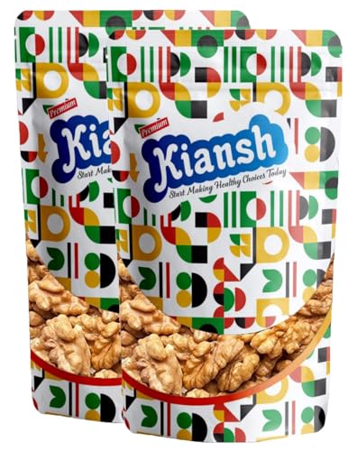 Image of Kiansh Dry fruits (Kashmiri Walnuts Kernels /Walnut Without Shell, 400g)