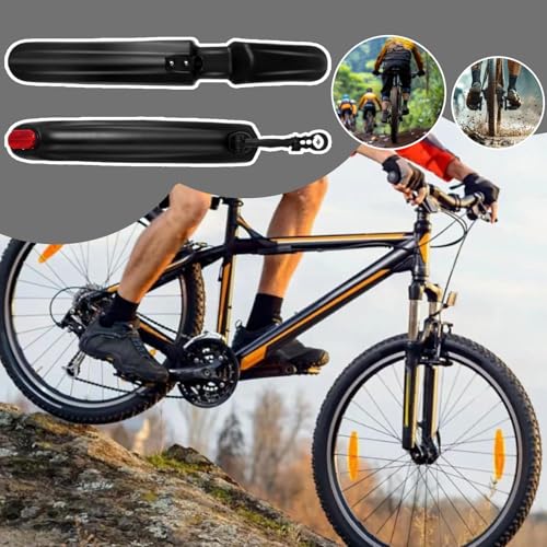 Guardabarros para bicicleta de carretera reflectante e impermeable ancho 3