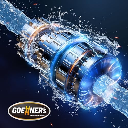 Image of [Upgraded Version] 110V AC Fresh Water Pump, 6GPM 70 PSI Self-Priming Diaphragm Water Pump with Power Plug, Pressure Switch, Brass Connector and Strainer, for Kitchen Bathroom Garden Hose