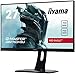 iiyama G-MASTER Red Eagle GB2760HSU-B1 Monitor Gaming LED 68.6 cm, 27 pulgadas, Full-HD 144Hz (HDMI, DisplayPort, USB 2.0, 1ms, FreeSync, Regulable en altura, Pivotante), Negro Mate