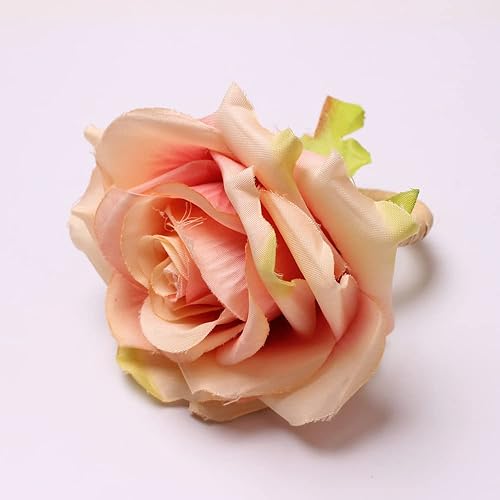 Miniatura 7 de Juego de 6 servilleteros de flores artesanales, servilleteros de primavera, servilleteros de rosa, diseño de vid, anillos para decoración de mesa,