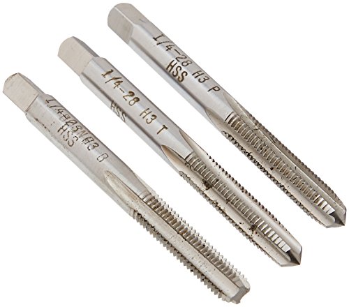 Alfa Tools HTS270031 1/4-28 HSS Eco Pro Hand Tap Set