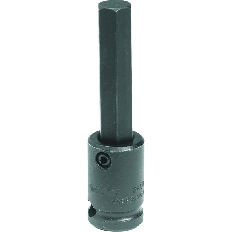 Soquete de Impacto com Ponta Hexagonal Proto J72905/16, Encaixe de 9,5 mm (3/8 pol.), 7,9 mm (5/16 pol.)