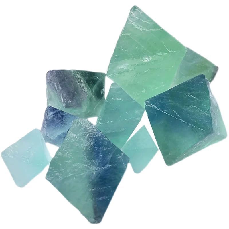 Amazon.co.jp: 蛍石八面体 フローライト fluorite 天然鉱物 鉱物標本 