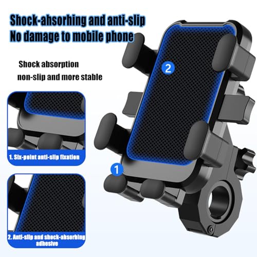 Support téléphone moto pour BMW S1000R, support telephone velo moto antichoc guidon rétroviseur