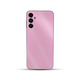 Glossy Glitter Phone Skin Compatible with Bark Phone - Solid Pink - Premium 3M Vinyl Protective Wrap Decal Cover - Easy to Apply | Crafted in The USA by MightySkins