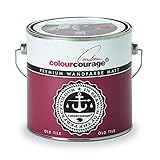 Premium Wandfarbe colourcourage matt Old Tile 2,5L - weitere einzigartige Farbtöne erhältlich