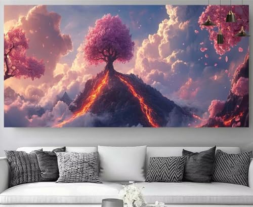 Pintura por Números con diamantes para combatir el aburrimiento y decorar paredes con arte DIY