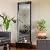 Alpine Corporation Mirror Waterfall Fountain with Stones and Lights - Zen Indoor/Outdoor Decor for Office, Living Room, Patio, Entryway - 72 Inches