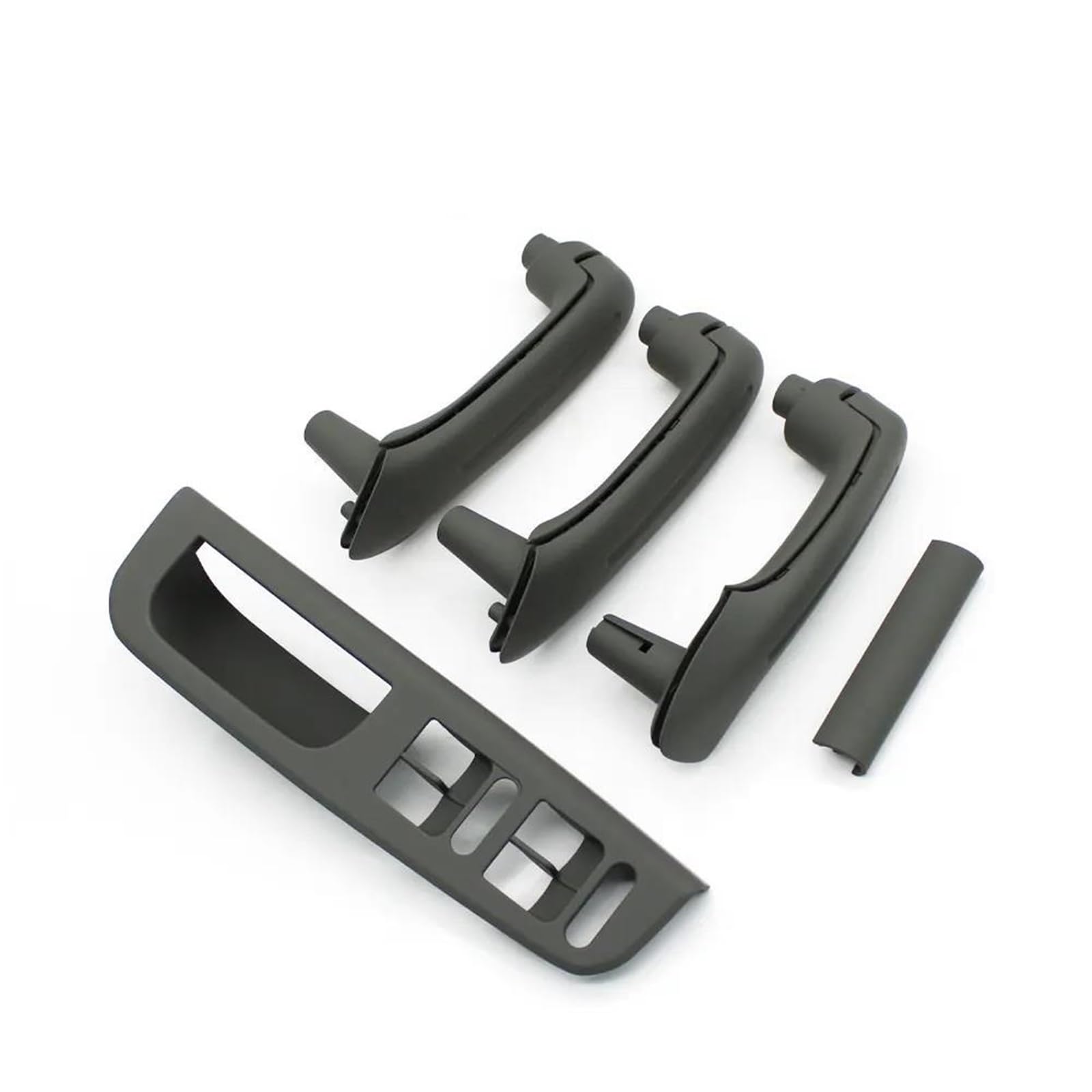 Slimes Rhd Titanium 8Pcs Door Handle Car Rhd Interior Car Front Rear Left Right Door Pull Grab Handle For Bora For Golf 4 Mk4 For Jetta 1999-2004(Rhd Titanium 8Pcs)