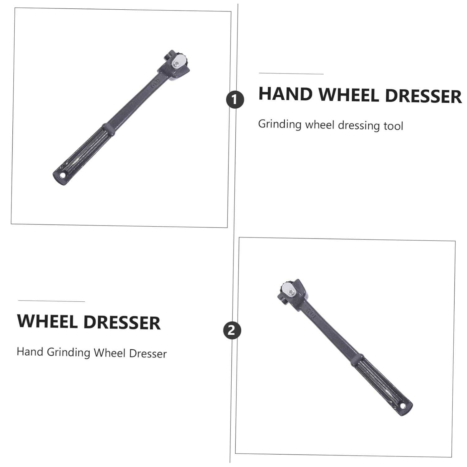 CANIGHT 1pc Hand Grinding Wheel Dresser Tool Handheld Grinding Trimmer for Smoothing Wheels Dresser for Maintenance and Deburring