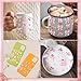 Bow UV DTF Cup Wraps - 8 Sheet Conquette UV DTF Transfer Decals, Pink Bow UVDTF Cup Wraps for Glass, Waterproof Transfer Sticker, Sweet DIY Crafts for Girls