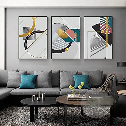 Peinture Moderne Abstrait Toile Pour Salon Rénovation Murale Chic