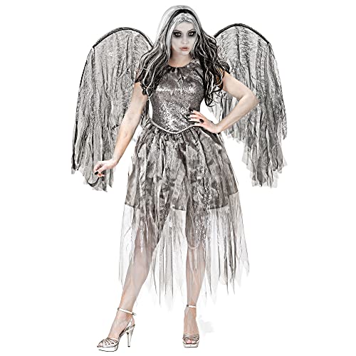 W WIDMANN MILANO Party Fashion - Costume Ange Sombre, robe, enfer Halloween, déguisements de carnaval
