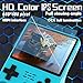 RegiisJoy 30000 in 1 Handheld Game Console, 3.5 inch IPS Screen Retro Game Console, 3800mAh Mini Portable Pocket Arcade 45 simulators 256G TF Card