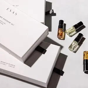 Esas NYC Fragrance Discovery Sampler Set - Unisex, Organic Eau de Parfum, 6 x 1.5 mL