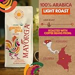 Le mélange de Buenos Días, 2lb, Coffee de haricots entiers, Roast léger, Commerce direct, 100% USDA Certifié biologique