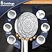 Rain Shower Head, 12 Inch High Pressure Shower Heads and Handheld Combo with Upgraded 12